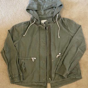 Anthropology Daughters of Liberation Hooded Jacket